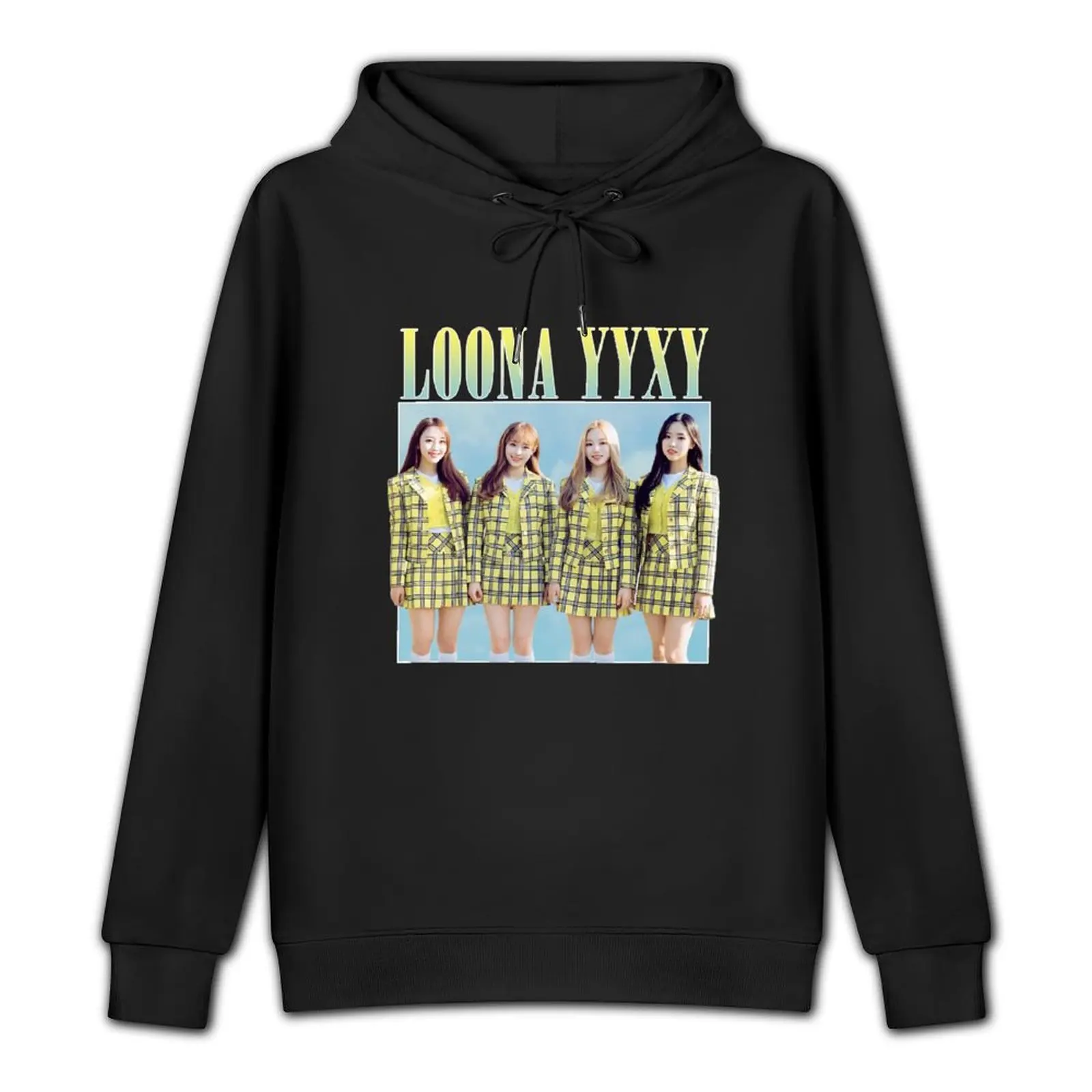 LOONA yyxy Vintage Pullover Hoodie men's coat men's sweat-shirt mens clothing anime clothes big size hoodie