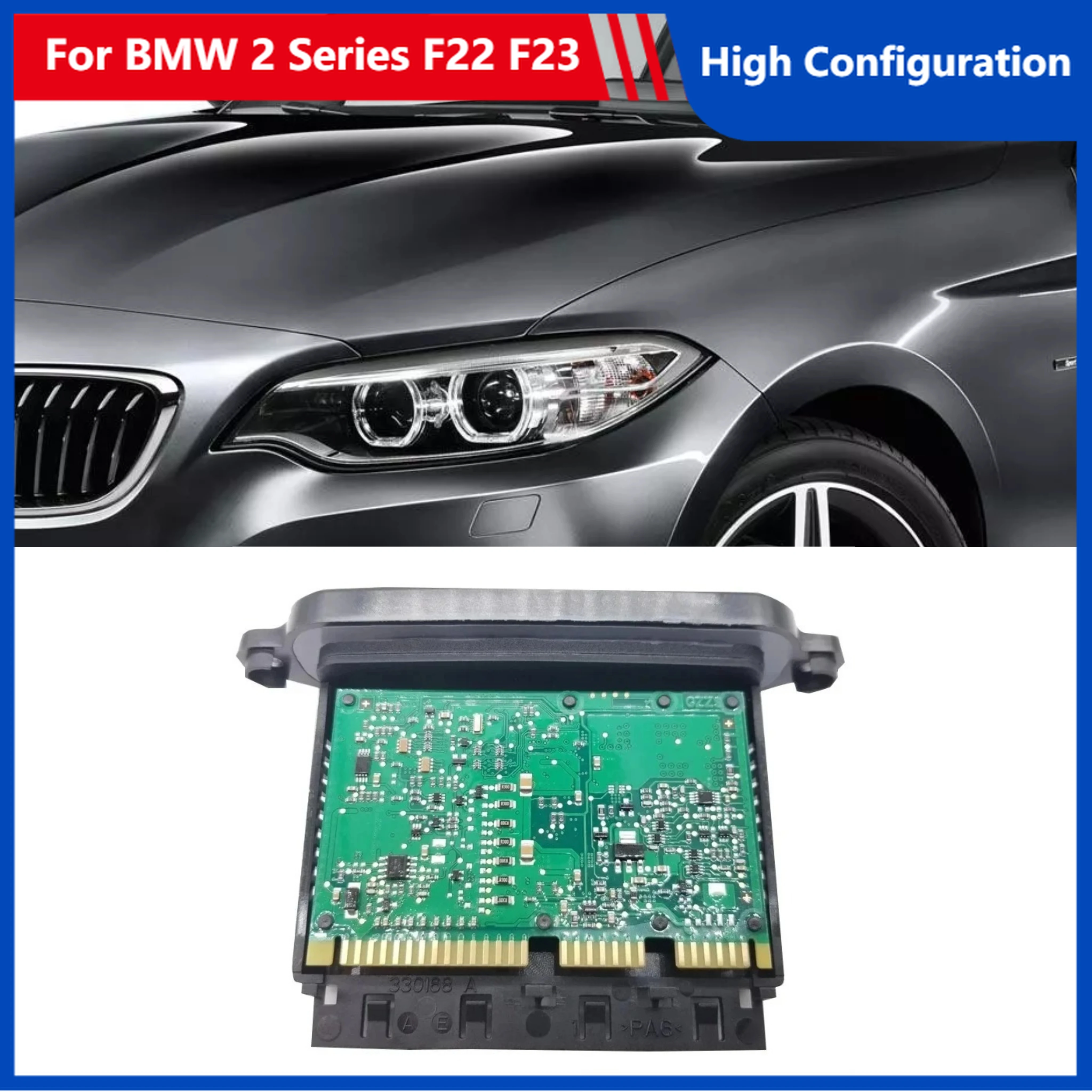 

TMS Car Headlight Xenon Ballast Driver Control Module For BMW 2 Series F22 F23 2014-2017 63117363091 Car Accessories Angel Eye