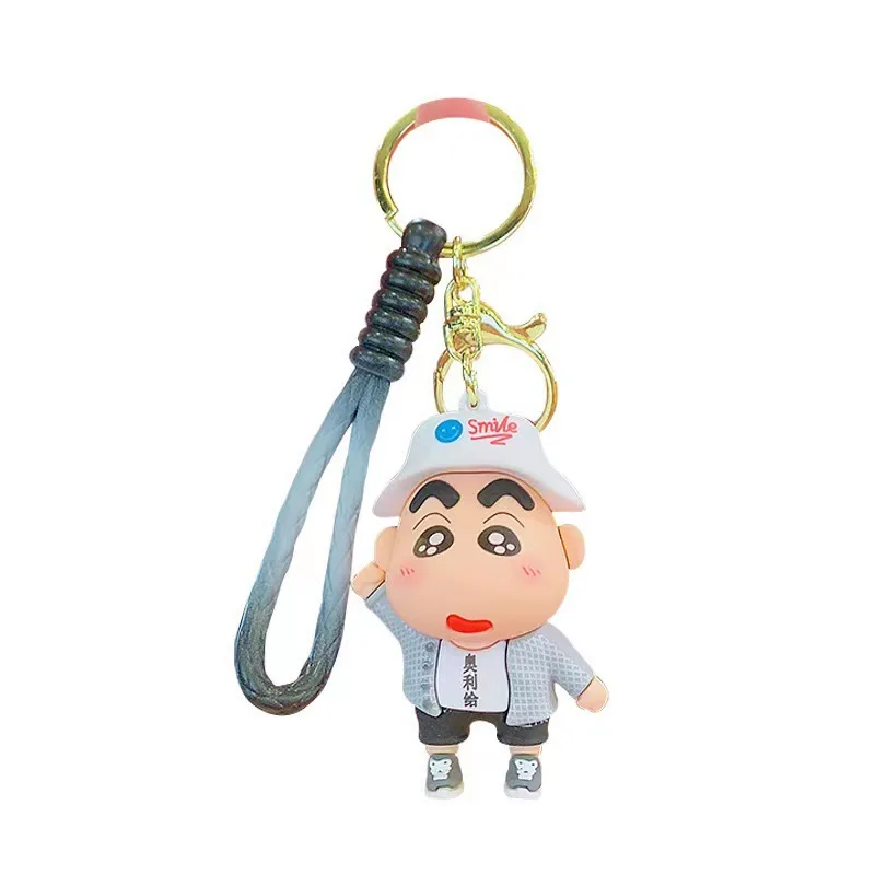 Cartoon Q-version Fun Soft Silicone Keychain Pendant Couple Creative Jewelry Bag Pendant Keychain Gift for Girlfriend's Birthday - view 6