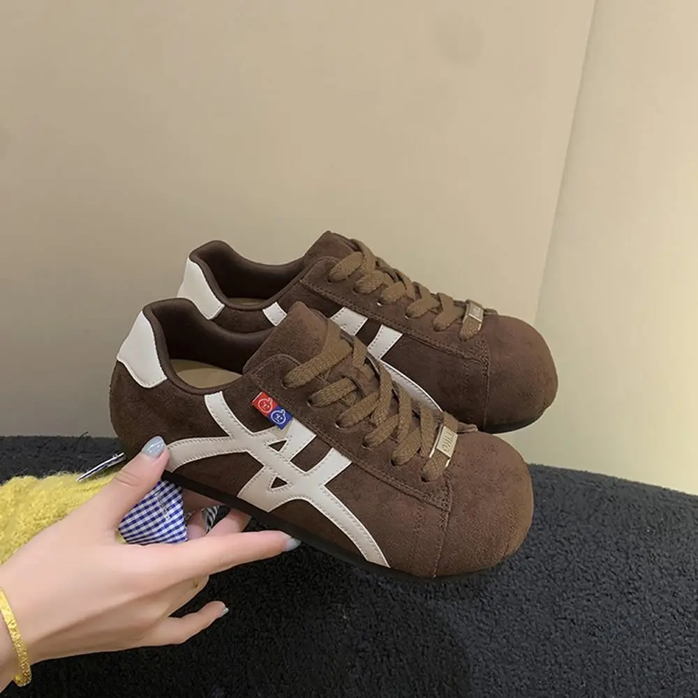 2025 جديد خفيف الوزن قابل للتنفس الدانتيل يصل أحذية نسائية عادية فاخرة أحذية رياضية غير رسمية المرأة أحذية مفلكنة Жеanskраimpin #4