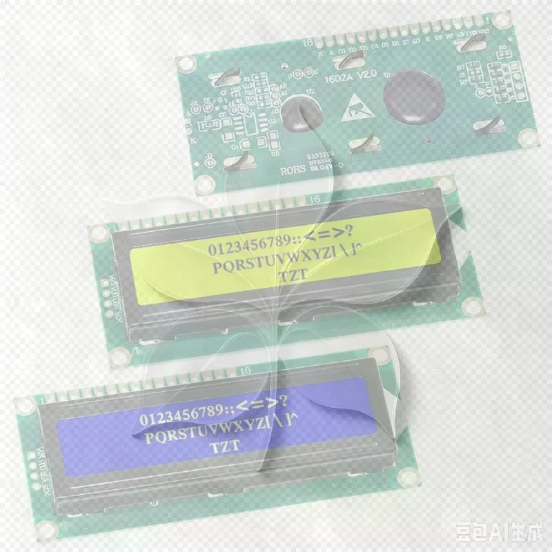 1Pcs LCD 1602 Blue Green Screen 16x2 Character LCD Display Module DIY Accessories LCD1602 Module