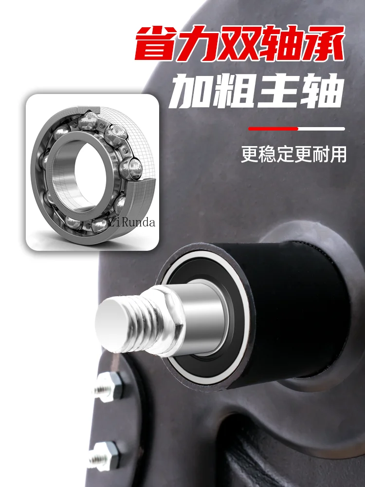 Thickened hand-cranked corn thresher Household small grain-wrapping corn kernel removal machine