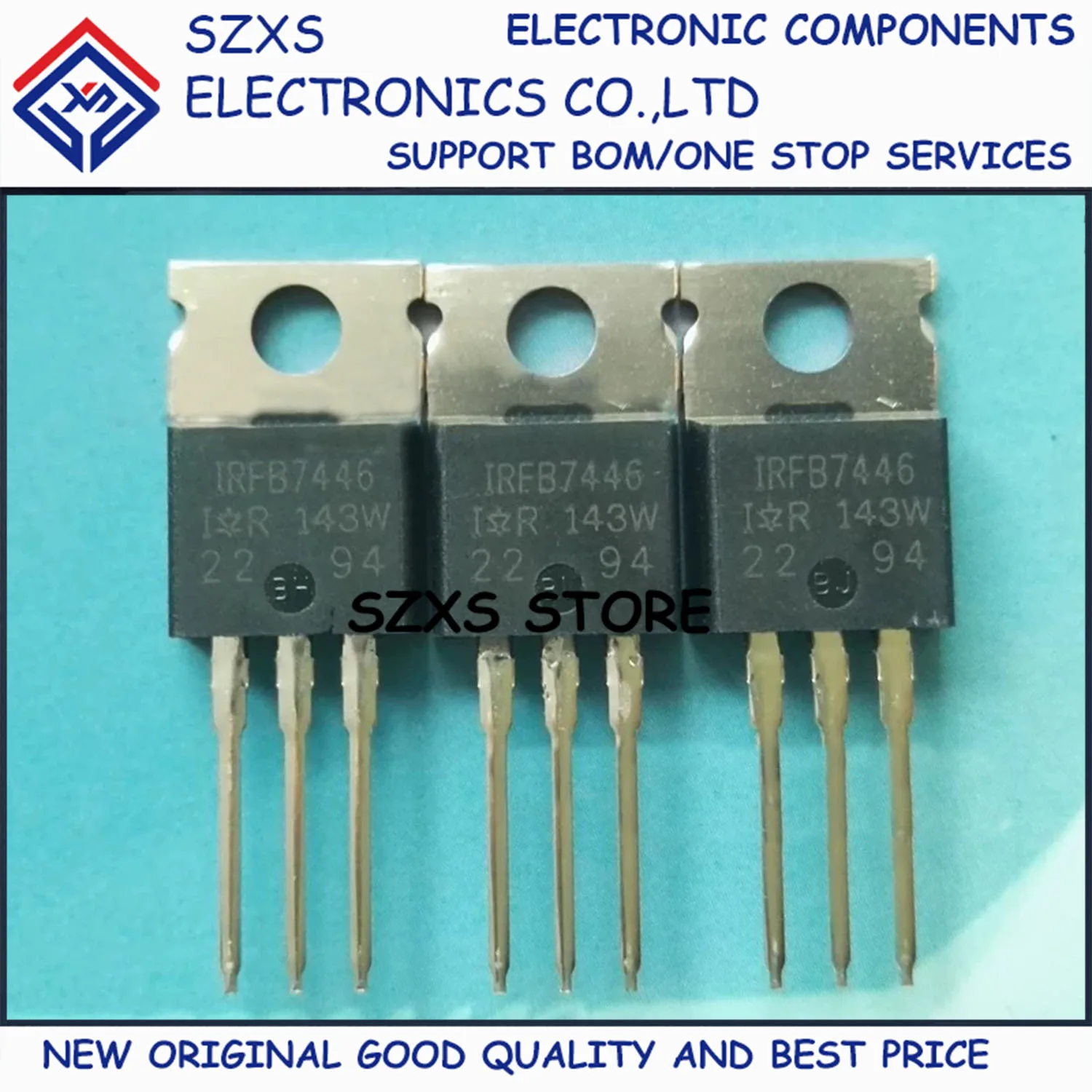 

New Original 10Pcs IRFB7446 IRFB7446PBF TO-220 40V 120A MOSFET Field Effect Transistor In Stock Good Quality