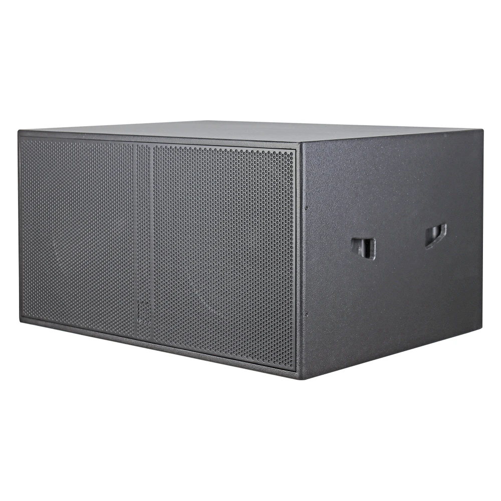 Dual 18-Inch Passive Audio Sound Equipment Subwoofer Speaker