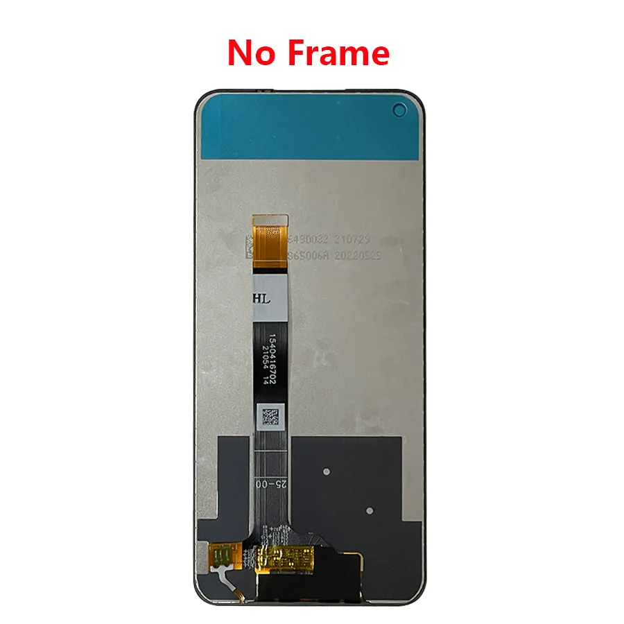 6.5\'\' IPS For Realme 8 5G LCD Display Touch Screen Digitizer Assembly For Realme 8 5G LCD With Frame RMX3241