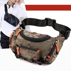 Top Quality Waterproof Oxford Men's Belt Fanny Pack Shoulder Messenger Bag Large Capacity Travel Bum Sling Chest Waist Bag