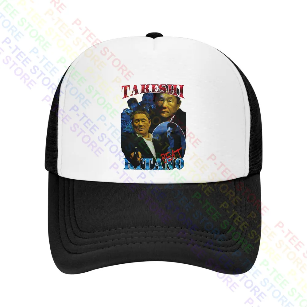 Passable Takeshi Kitano Wearing Kohh Rap Beat Outrage Baseball Cap Snapback Caps Knitted Bucket Hat