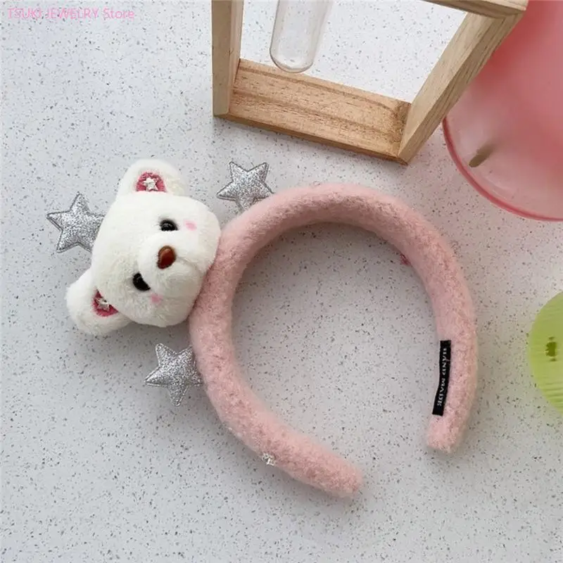 62ke teen girl dessin animé bandeau en peluche forme casse-tête adulte dessin animé casque carnivals fête costume costume