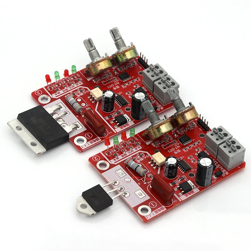 NY-D01 40A 100A Spot Welder Control Board AC 9-12V Digital Display Adjustable Time Current