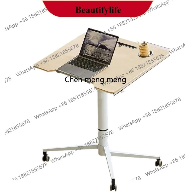 

G153 Lifting art drawing table Mobile solid wood painting learning table Home drawing board Engineering drawing table