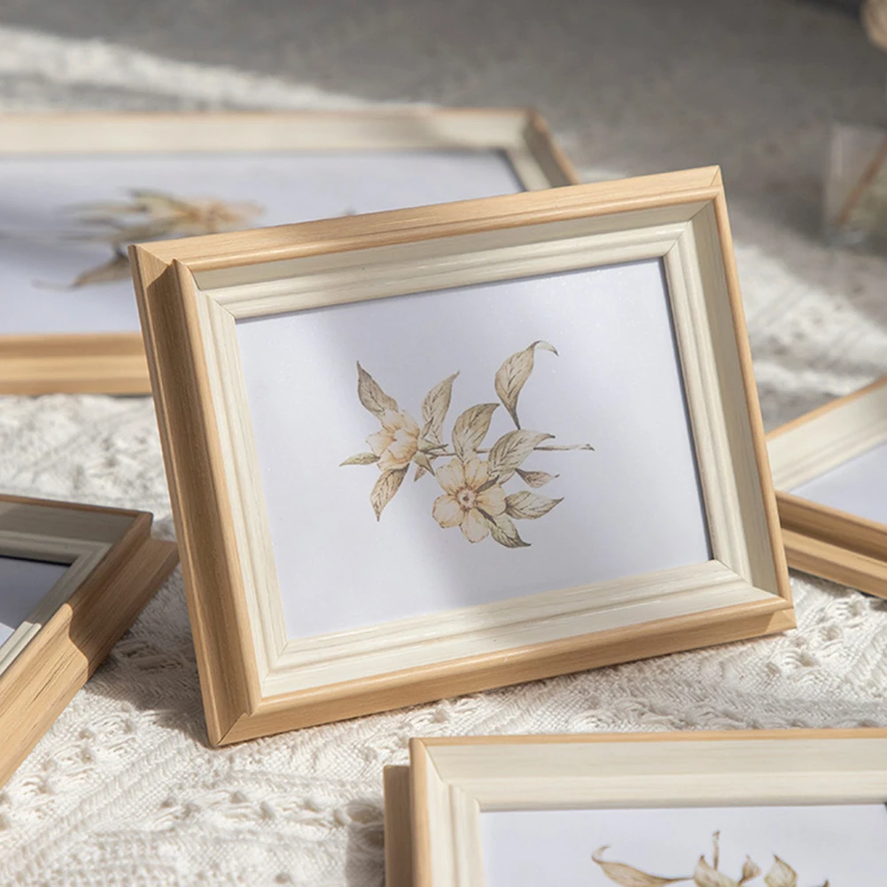 

Desktop Resin Photo Frame Display Stand for 6 Inch Albums Stylish and Functional Holder for Photos in Home or Office