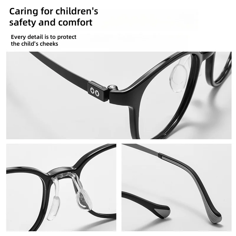DIEDIESEE Ultra Light TR90 Titanium Leg Myopia Eyeframe New Student And Children's Optical Prescription Frame Y96002
