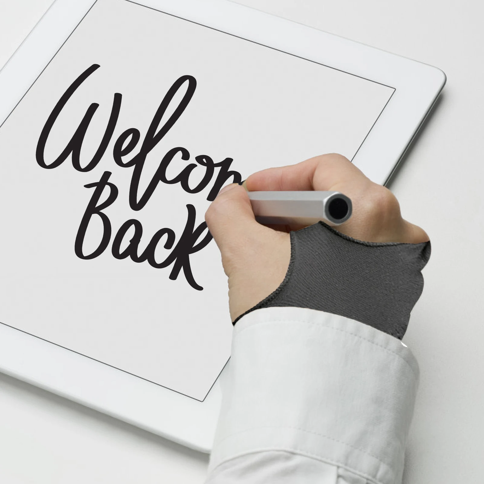 Перчатки, для правой и левой руки, с открытыми пальцами, для рисования, для графического планшета