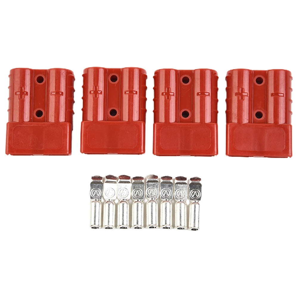 2/4 pz per ANDERSON spina terminale del cavo connettore di alimentazione della batteria 50 AMP 600V spine terminale 6 (AWG) parti elettriche