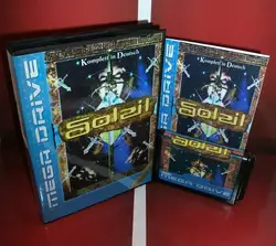 New Arrival Soleil 16bit MD Game Card With Retail Box & Manual Book For Sega Mega Drive/ Genesis