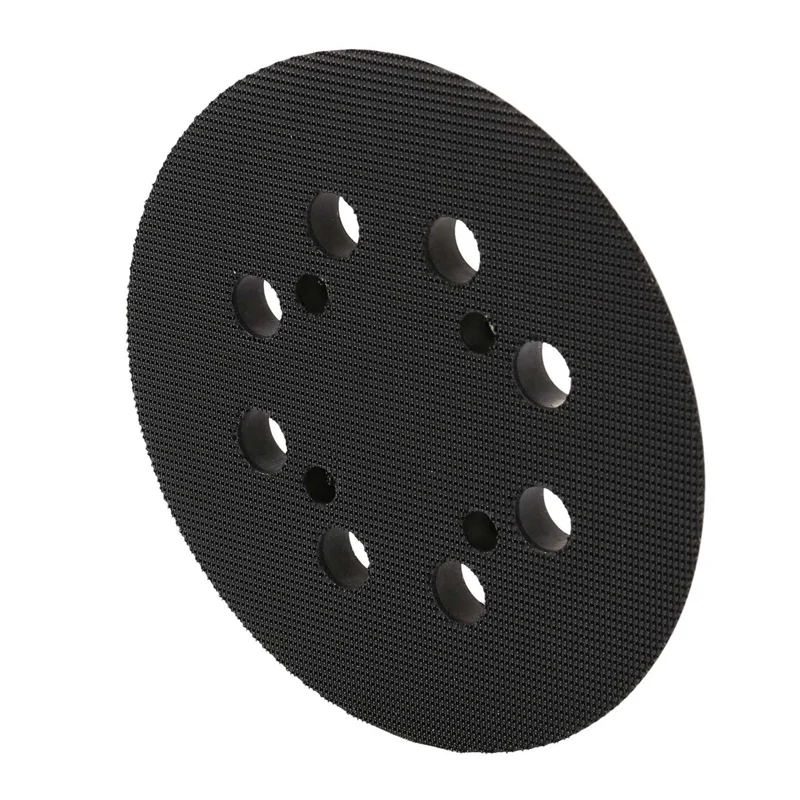 WORTHOWN-8 Pezzi Tampone per levigatrice di ricambio con gancio e anello da 5 pollici per -Fit DWE6421/6421K, DWE6423/6423K, DCW210B Pista casuale Sande