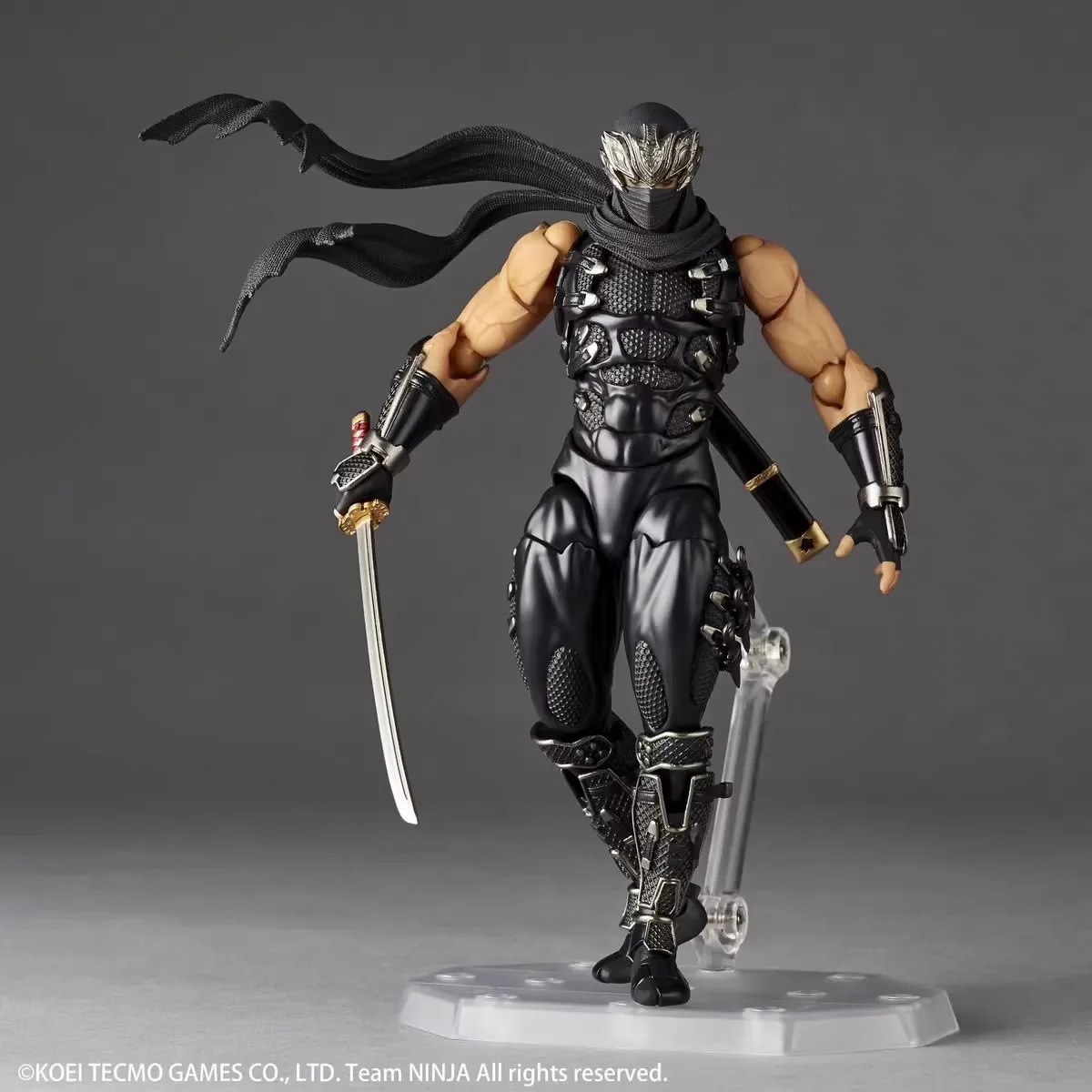 2025 New Kaiyodo Revoltech Amazing Yamaguchi Ninja Gaiden Ryu Hayabusa Action Figure Pvc Models Collectible Toy Birthday Gifts