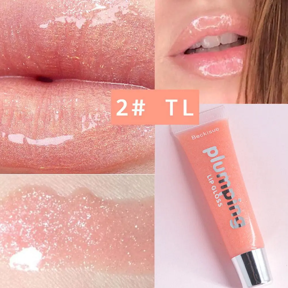 Koreanische Frucht Kristall Gelee Lippen öl feuchtigkeit spendend plump ing Lip gloss getönten klaren Lippen balsam für Mädchen tägliche Kosmetik k9t2