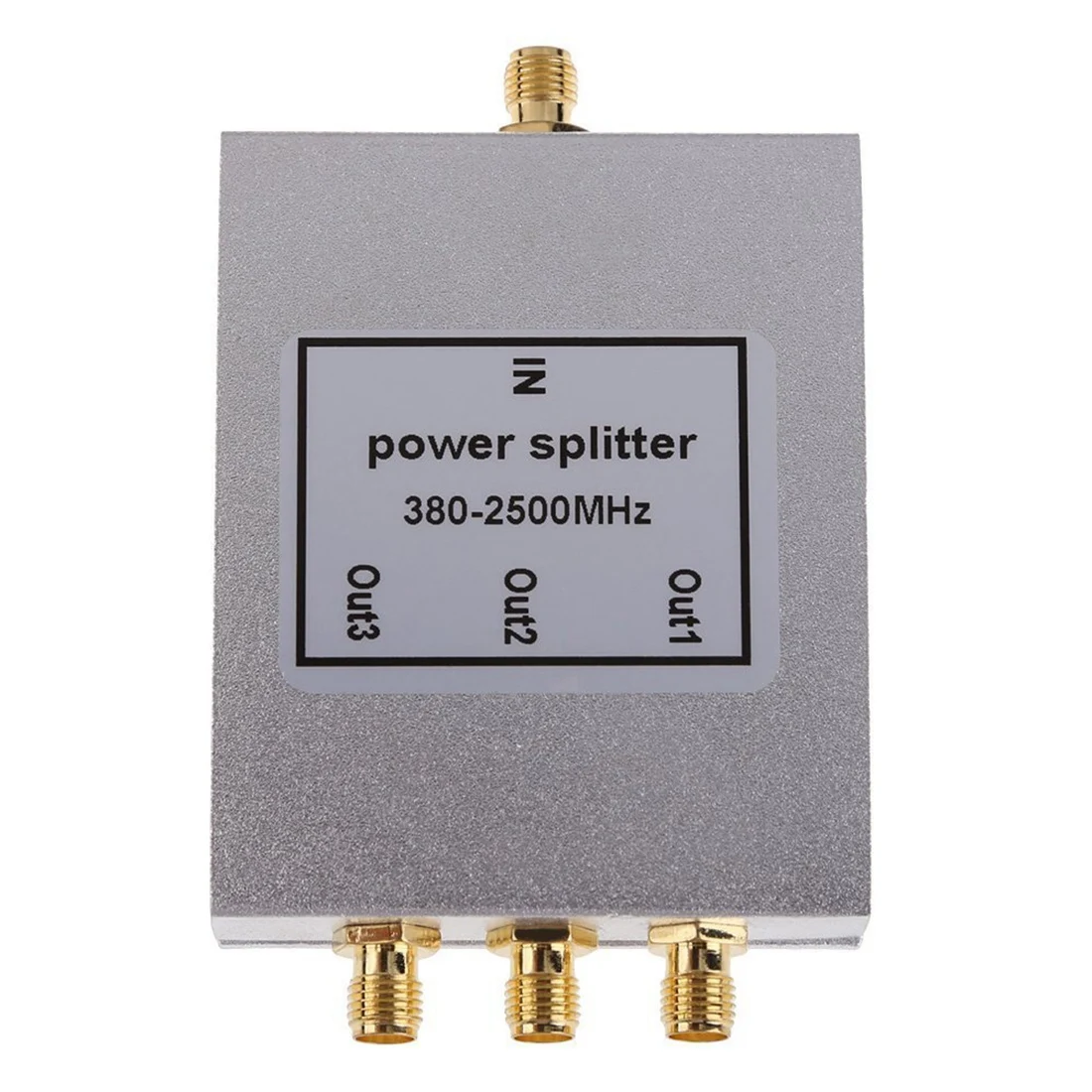 

3 Way SMA Power Splitter 380Mhz-2500MHz,SMA Female Power Divider Signal Cable Splitter Female Divider