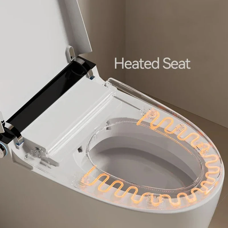 

Smart Toilet, Automatic Intelligent WC Mode Bidet, S Trap, Modern Sanitary Ware, Auto Open Flush, with Remote