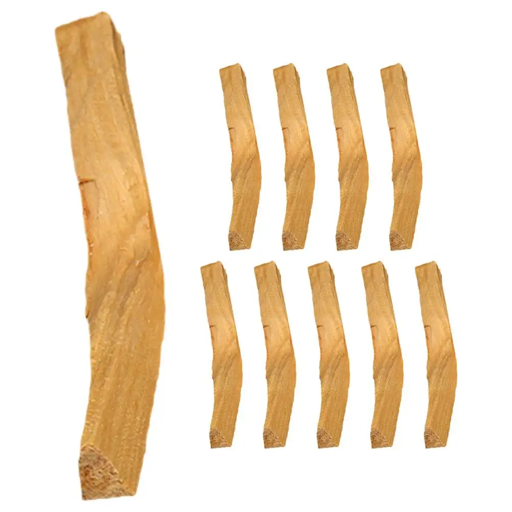 

10 Pcs Holy Wooden Incense Sticks Natural Wood Aromatherapy Smudge Fragrance Yoga Sandalwood Purifying Cleansing