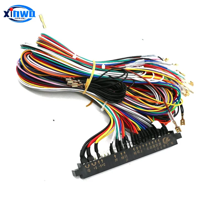 28Pins Connector Jamma Loom Wire Harness For Arcade Box Game Board Joystick Button Neo Geo Cabinet Coin Video Chassis Interface