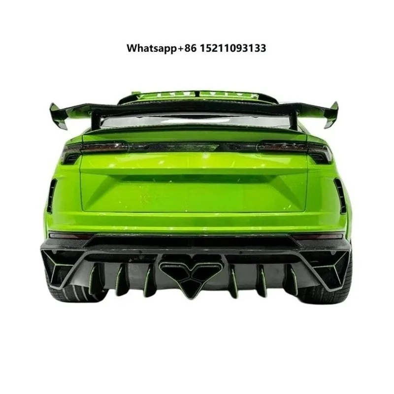 New Car Exterior Accessories  Carbon Fiber Rear Trunk Spoiler Wings