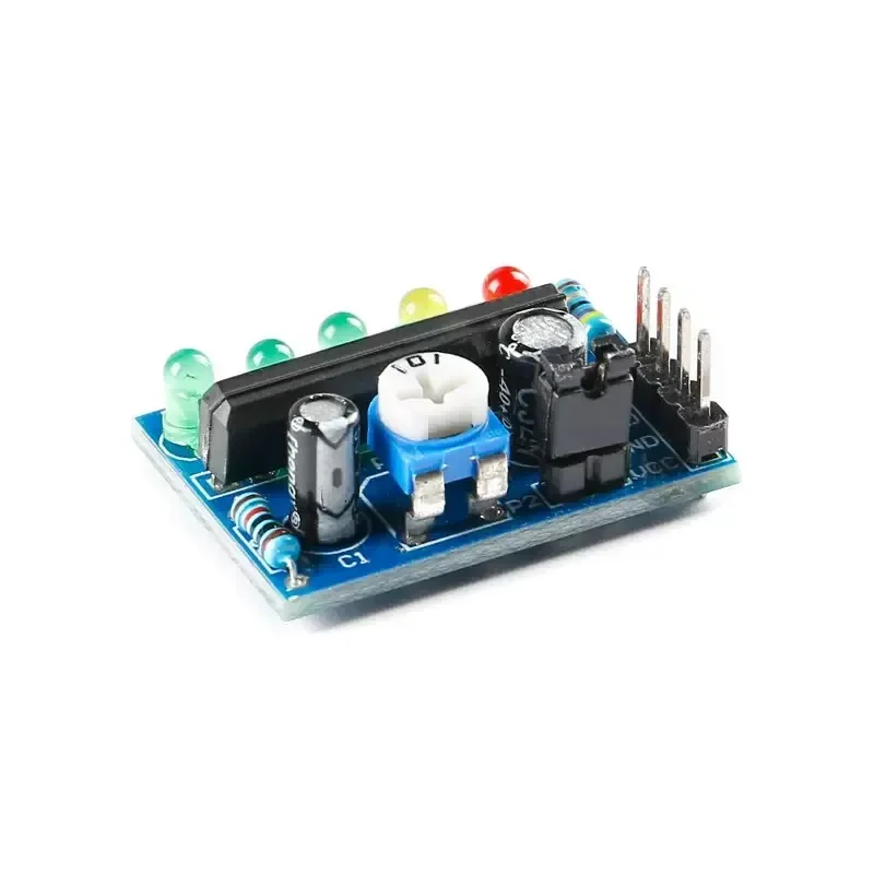 2pcs KA2284 Audio Music Melody Level Display Indicator Level Indicator Circuit Module 5-Point LED Battery Level