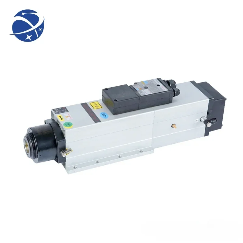 YYHC Cnc Automatic Tool Changer Spindle 6kw 220v 380v Iso30 Atc Air Cooled Spindle Motor For Wood Cnc Router Engraving