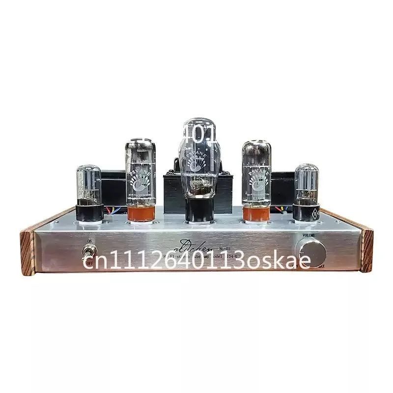 El34 single-ended manual shed pure bile machine hifi fever audio tube power amplifier