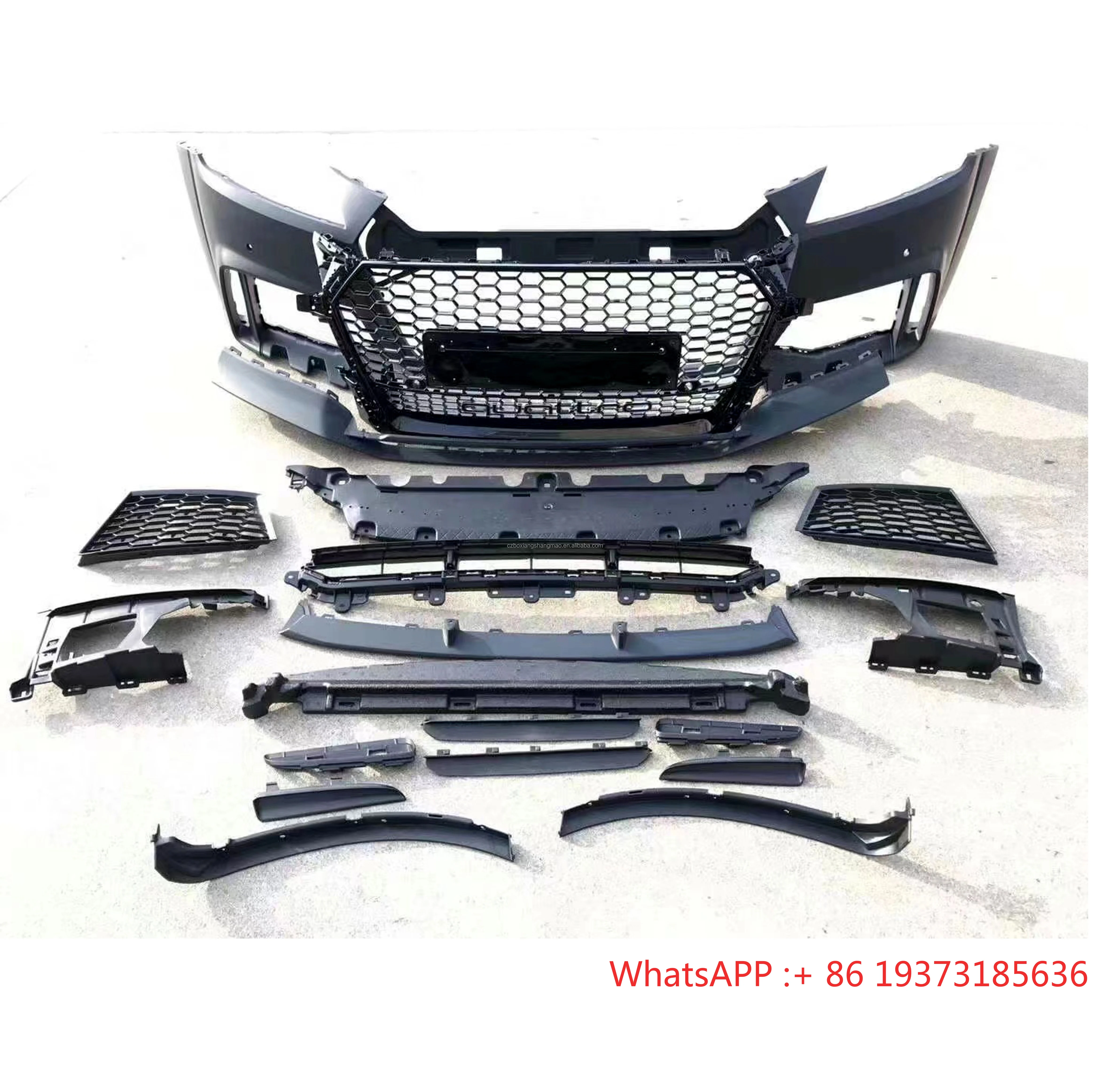 

Детали переднего бампера MK3, обновление до RS High Style TTRS BODYKIT с решеткой для Audi TT FV 2015 2016 2017 2018 2019+