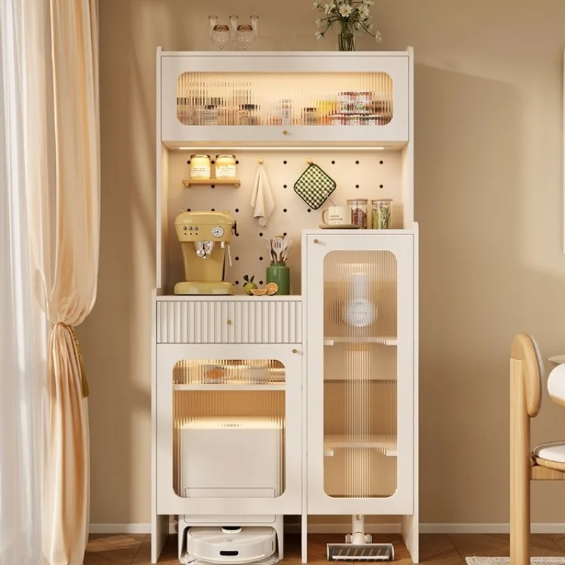 

Housekeeping Sweeping Robot Locker Vacuum Storage Living Room Tea Side