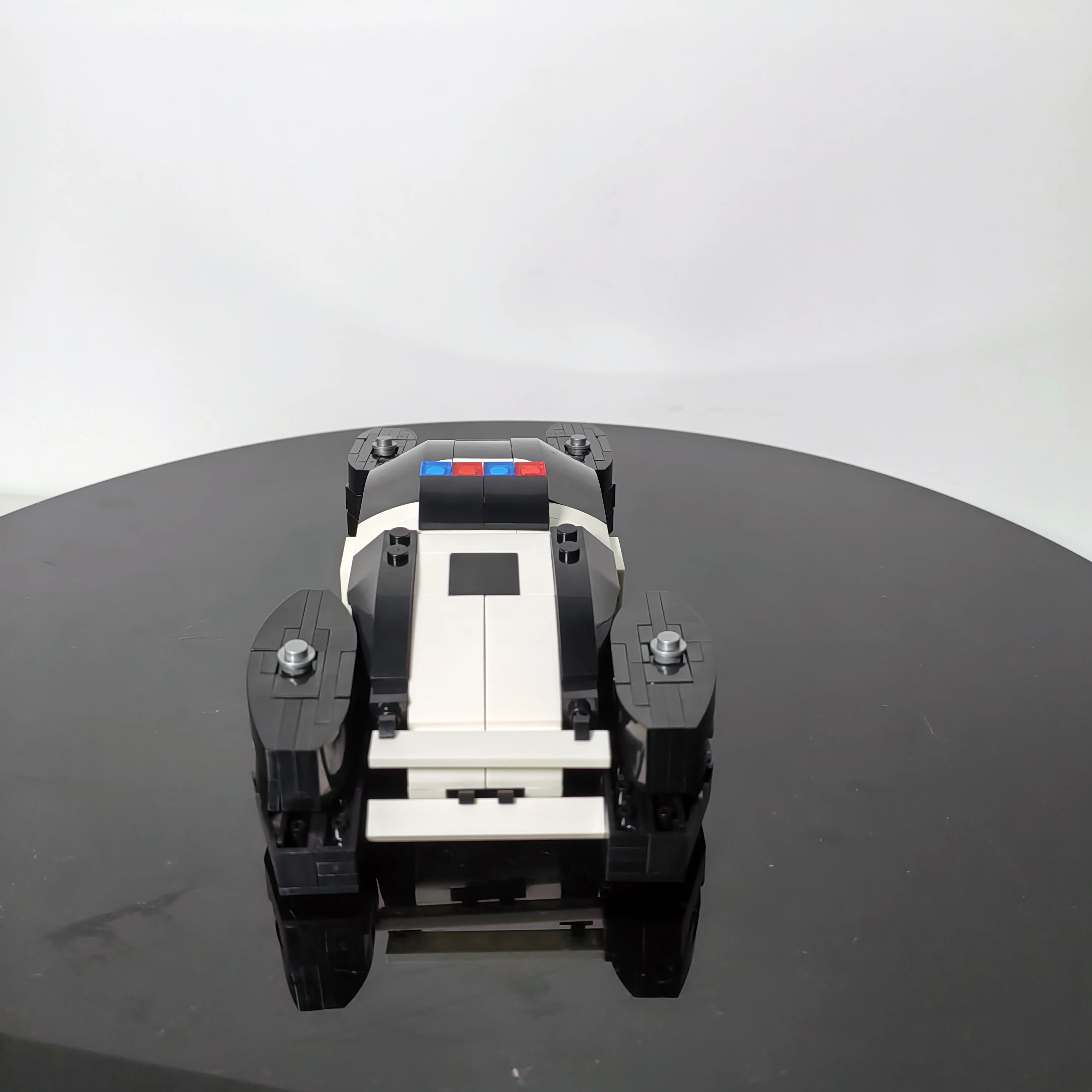 クリエイティブブロック映画トータルリコール DIY パトカーモデル構築セットおもちゃ Chidlren 誕生日プレゼント