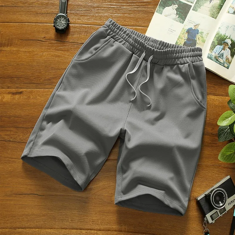 Pantalones cortos de moda para hombre, pantalones de playa para hombre, pantalones deportivos informales para correr, pantalones cortos de calle