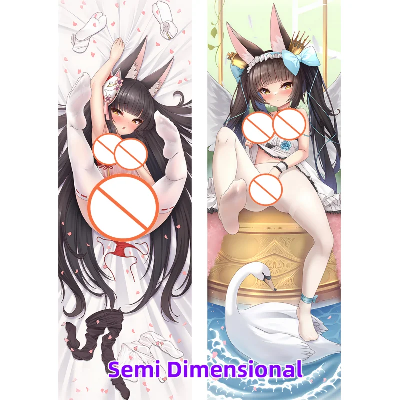 Dakimakura Anime Azur Lane IJN Nagato Double-sided Print Of Life-size Body Pillowcase Gifts Can be Customized