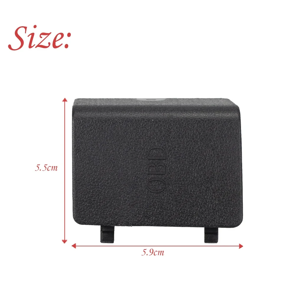 1Pcs Kick Panel Trim Cap Auto Replacement Parts OBDII OBD 2 II Plug Port Cover For BMW E90 E91 E92 E93 3 Series LHD 51437147538