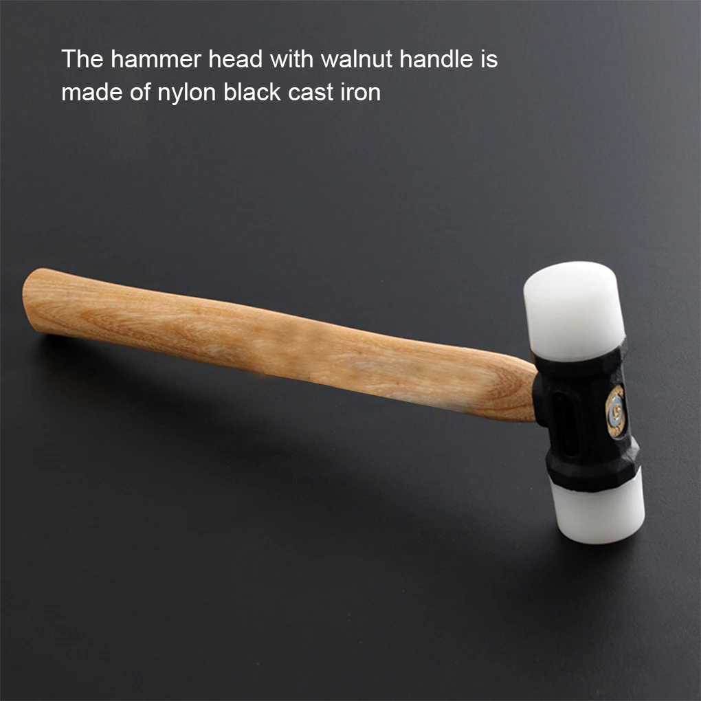 Hammer 32mm Long Leather Art Mallet Hammers Self-Assembly Workshop Industrial