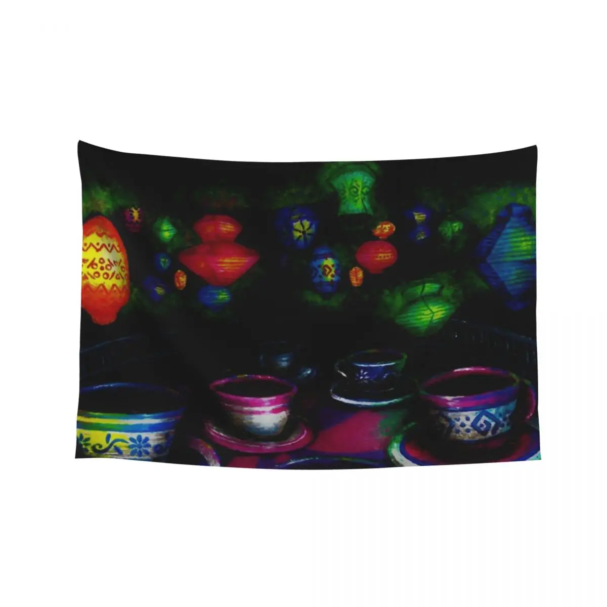 

Mad Hatter Spinning Teacups Tapestry Home Decorators Bedroom Decorations Bathroom Decor Carpet On The Wall Tapestry