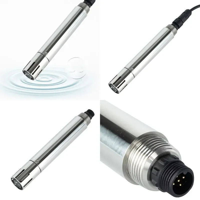Aquaculture Conductivity Meter Water Quality EC Sensor with Probe for Fish Farming Hydroponics Pool Testing