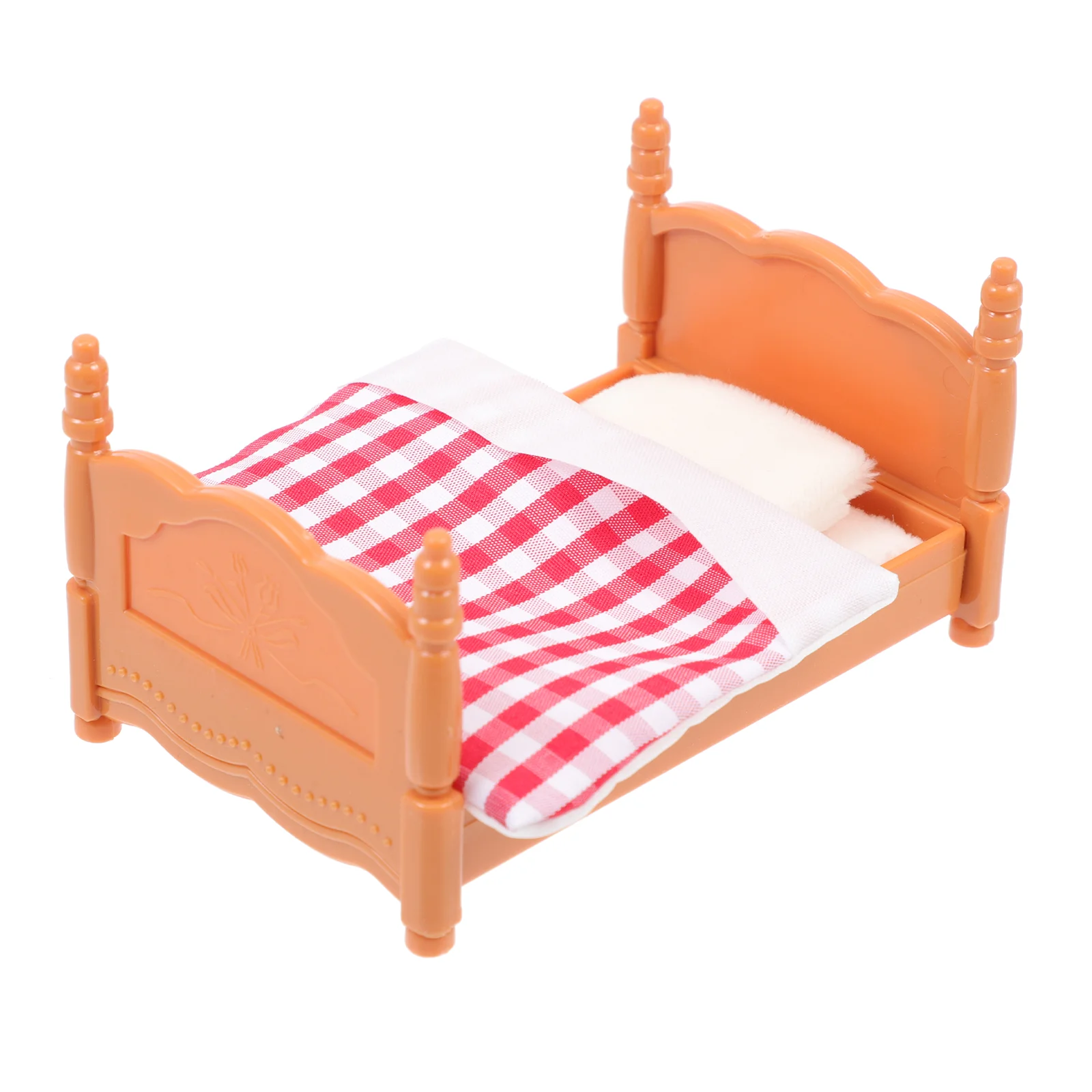 Bed Model Meubilair Home Decor Mini Huis Modellen Decoratie Miniatuur Ornament Doek Ambachten Versiering