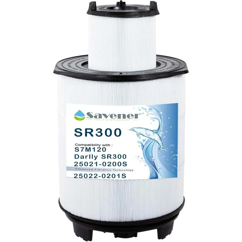 3 نظام Sta-Rite 3 S7M120 استبدال فلتر حمام السباحة الداخلي والخارجي 25021-0200S 25022-0201S SR300 300Sq.ft نسخة مطورة