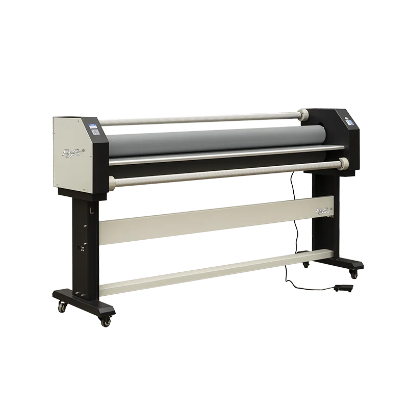 Electric Manual Roll Cold Laminator 1600mm Laminating Wide Format