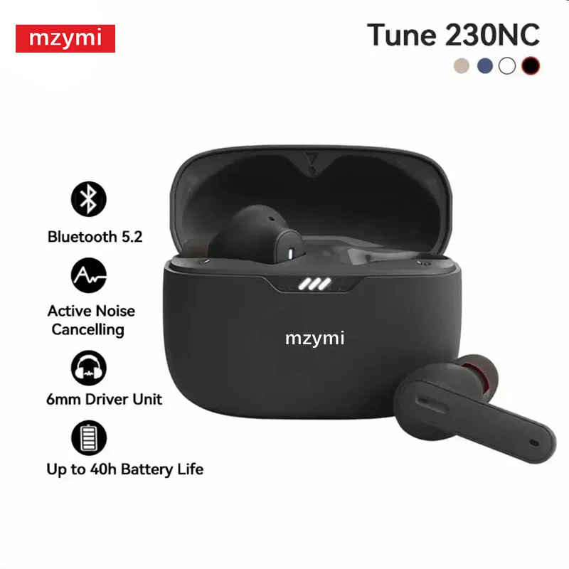 

mzymi Tune 230NC TWS Wireless Bluetooth Earphones Earbuds Headsets Waterproof Sports Gaming Low Latency Smart Sports Headphones