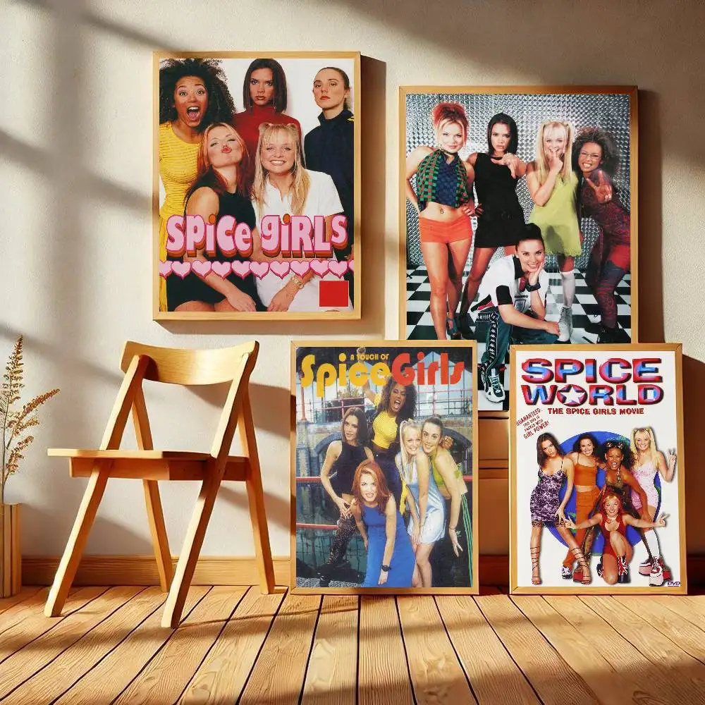 Musical Group Spice Girls Classic Movie Posters HD Quality Poster Wall Art Painting Study Nordic Home Decor