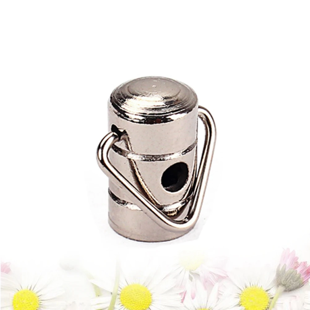 

Banjo Strap Lock Button Large Buckle Strong Metal Finish Secure Acoustic Guitar Safety Pegs Instrument for Strap