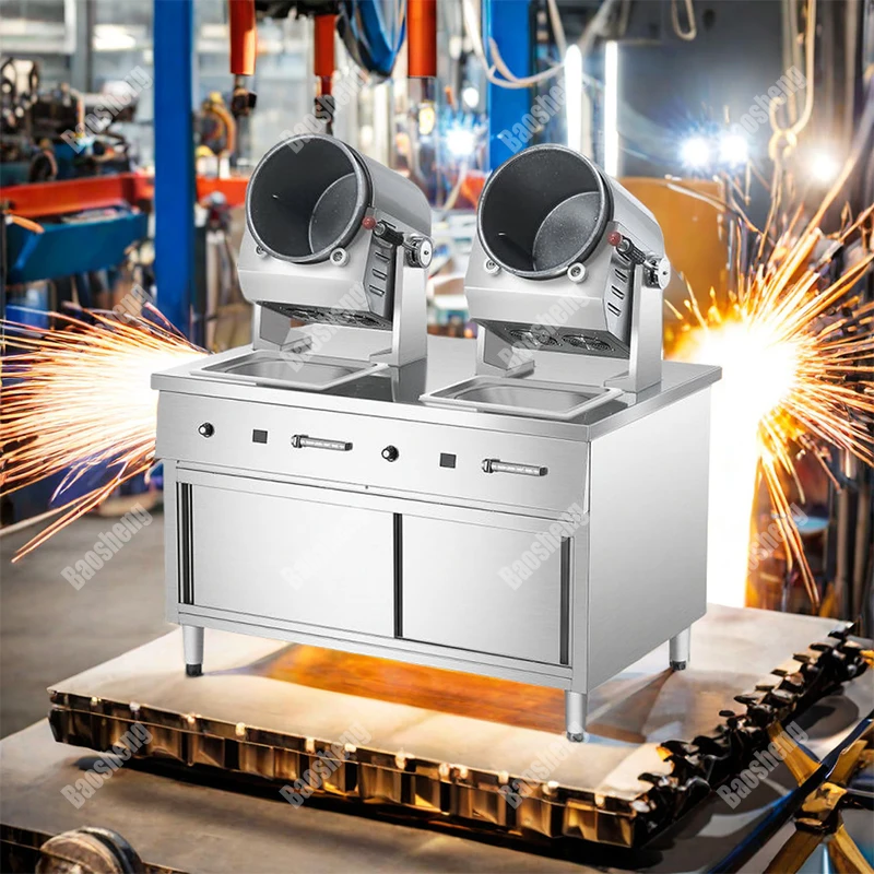 Commercial Robotic Food Cook Restaurant Intelligent  Robot Wok Automatic Wok Smart Cooking Robot