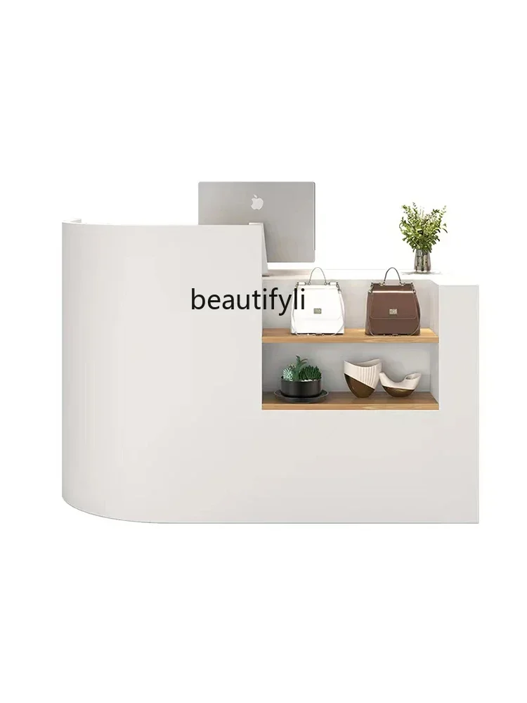 

45 Clothing Store Cashier Counter Store Small Beauty Salon Bar Corner Reception Desk