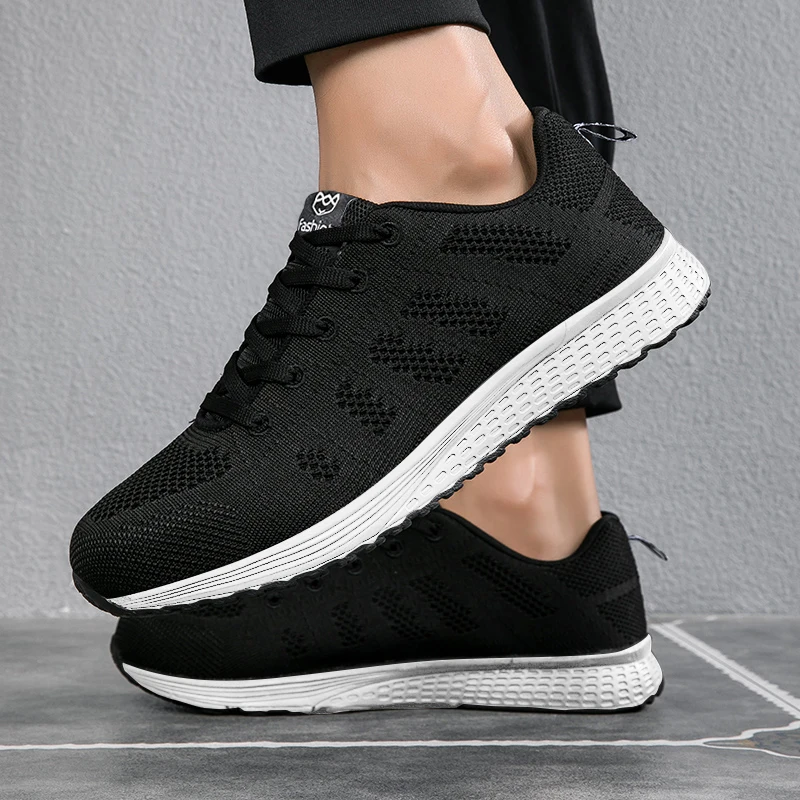 Men Shoes Breathable Casual Sneakers Luxury Brand Sport Shoes Fashion Lightweight Basketball Tenis Walking Shoes Tenis Masculino