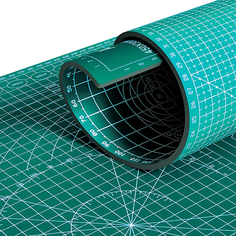 1PC Craft Mat A5/A4 Size Green Cutting Mat Non Slip Cut Pad Desktop Handmade DIY Patchwork Tool Carving Scrapbooking Gadgets ZYF