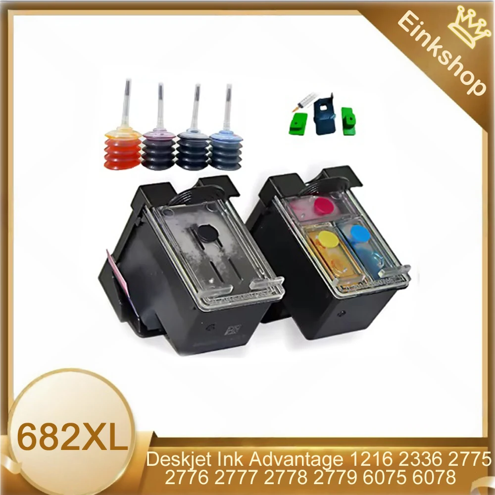 

682 XL Compatible Ink Cartridge for HP 682XL hp 682 Deskjet Ink Advantage 1216 2336 2775 2776 2777 2778 2779 6075 6078 Printer
